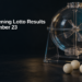 Aruba Evening Lotto Results Announced for September 23