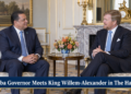 Aruba Governor Meets King Willem-Alexander in The Hague Aruba Governor Meets King Willem-Alexander in The Hague