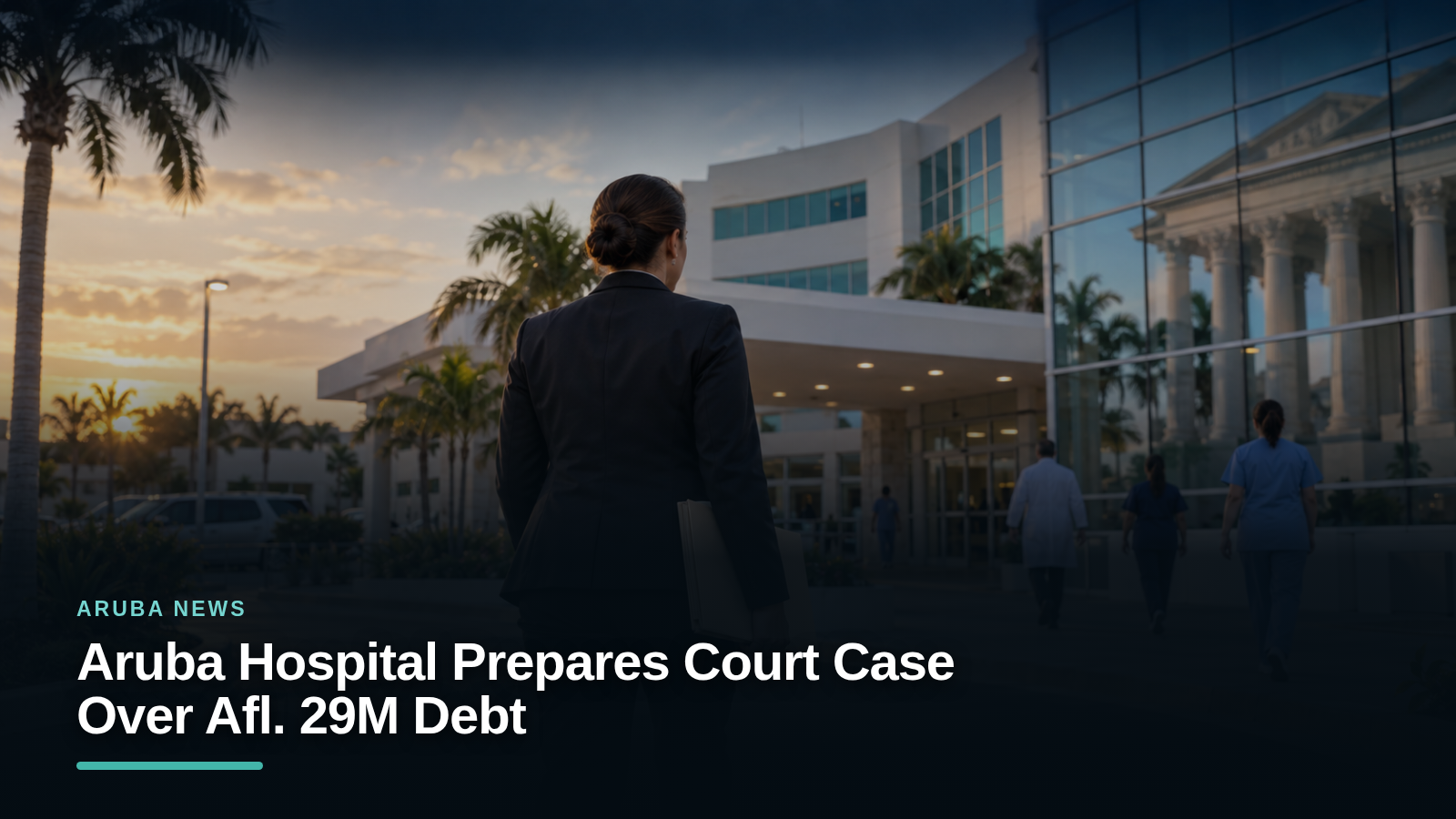 Aruba Hospital Prepares Court Case Over Afl. 29M Debt Aruba Hospital Prepares Court Case Over Afl. 29M Debt