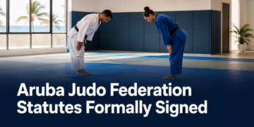 Aruba Judo Federation Statutes Formally Signed