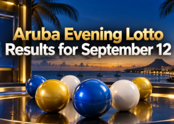 Aruba Evening Lotto Results for September 12
