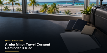 Aruba Minor Travel Consent Reminder Issued