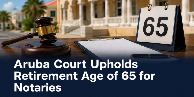 Aruba Court Upholds Retirement Age of 65 for Notaries