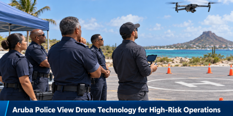 Aruba Police View Drone Technology for High-Risk Operations
