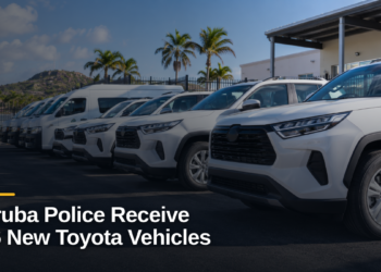 Aruba Police Receive 16 New Toyota Vehicles