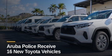 Aruba Police Receive 16 New Toyota Vehicles Aruba Police Receive 16 New Toyota Vehicles