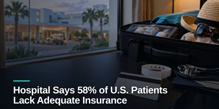 Hospital Says 58% of U.S. Patients Lack Adequate Insurance