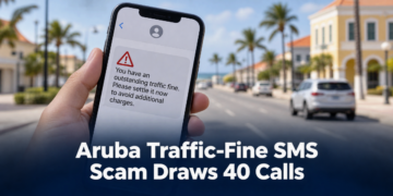 Aruba Traffic-Fine SMS Scam Draws 40 Calls