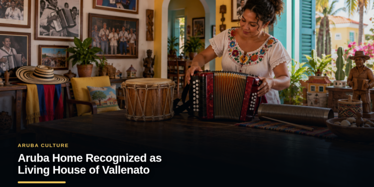Aruba Home Recognized as Living House of Vallenato Aruba Home Recognized as Living House of Vallenato