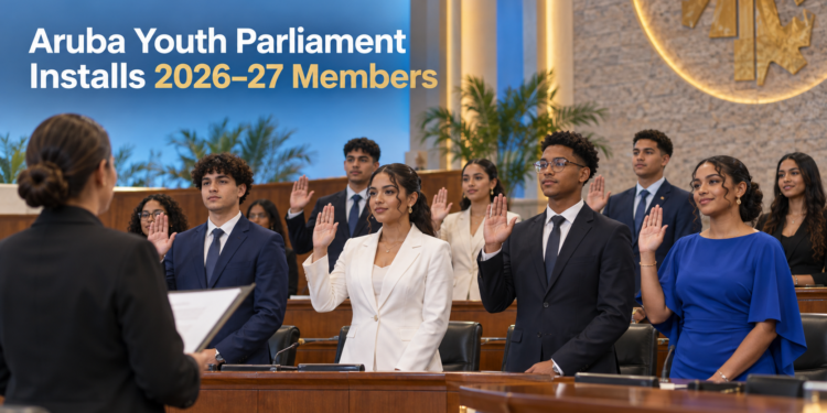 Aruba Youth Parliament Installs 2026–27 Members