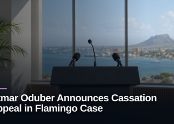 Otmar Oduber Announces Cassation Appeal in Flamingo Case
