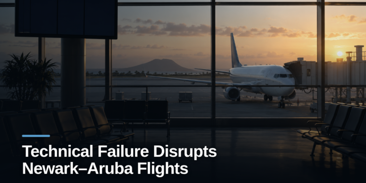 Technical Failure Disrupts Newark–Aruba Flights Technical Failure Disrupts Newark–Aruba Flights
