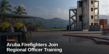 Aruba Firefighters Join Regional Officer Training