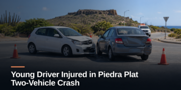 Young Driver Injured in Piedra Plat Two-Vehicle Crash