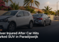 Driver Injured After Car Hits Parked SUV in Paradijswijk Driver Injured After Car Hits Parked SUV in Paradijswijk