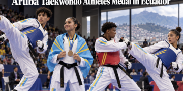 Aruba Taekwondo Athletes Medal in Ecuador Aruba Taekwondo Athletes Medal in Ecuador