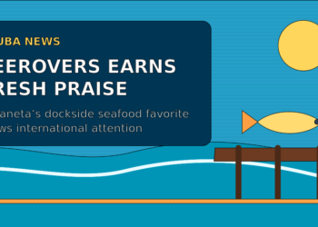 Zeerovers dockside seafood dining in Savaneta, Aruba