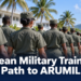 Caribbean Military Training Opens Path to ARUMIL Caribbean military candidates beginning basic training for ARUMIL or CURMIL