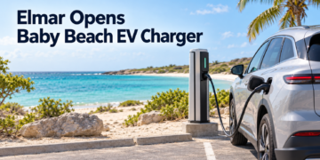 Elmar Opens Baby Beach EV Charger