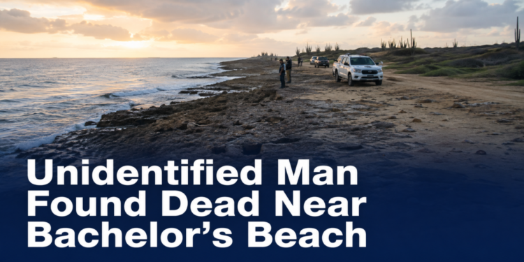 Rocky shoreline near Bachelor’s Beach where an unidentified man was found dead