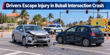 Drivers Escape Injury in Bubali Intersection Crash Drivers Escape Injury in Bubali Intersection Crash