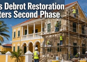 Cas Debrot Restoration Enters Second Phase