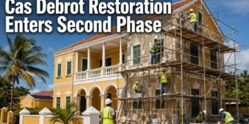Cas Debrot Restoration Enters Second Phase