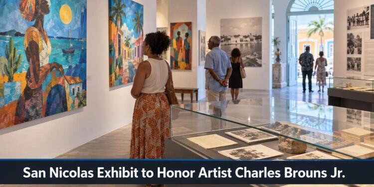 San Nicolas Exhibit to Honor Artist Charles Brouns Jr. San Nicolas Exhibit to Honor Artist Charles Brouns Jr.