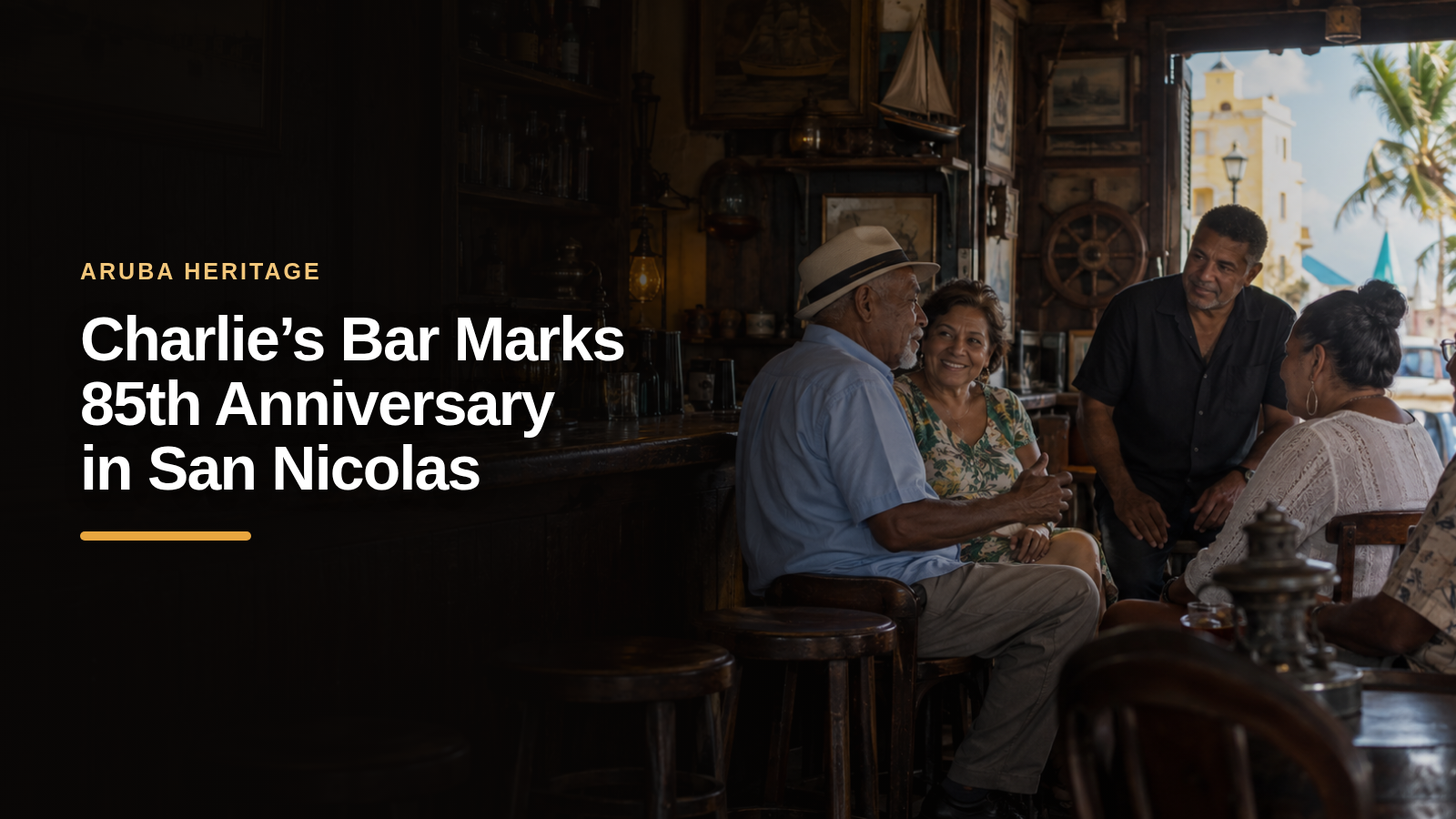 Charlie’s Bar Marks 85th Anniversary in San Nicolas