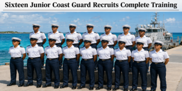 Sixteen Junior Coast Guard Recruits Complete Training Sixteen Junior Coast Guard Recruits Complete Training