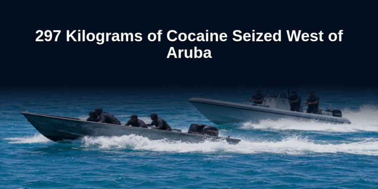 297 Kilograms of Cocaine Seized West of Aruba