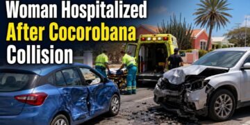 Woman Hospitalized After Cocorobana Collision