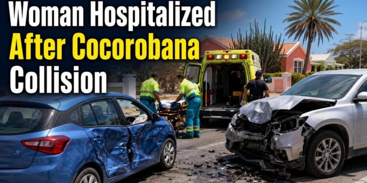 Woman Hospitalized After Cocorobana Collision