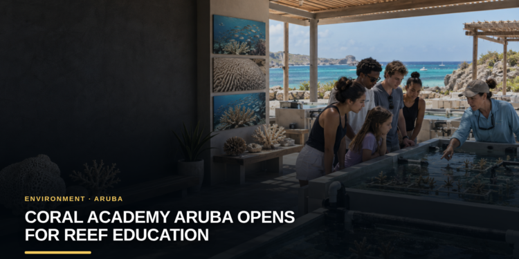 Coral Academy Aruba Opens for Reef Education