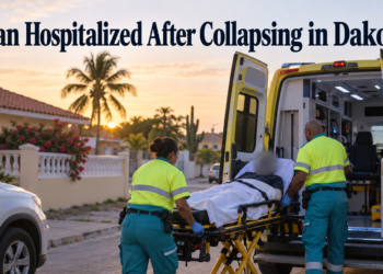 Man Hospitalized After Collapsing in Dakota