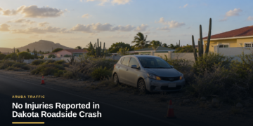 No Injuries Reported in Dakota Roadside Crash