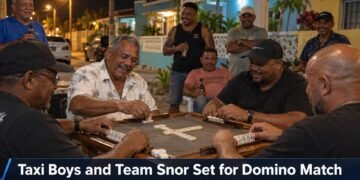 Taxi Boys and Team Snor Set for Domino Match Taxi Boys and Team Snor Set for Domino Match