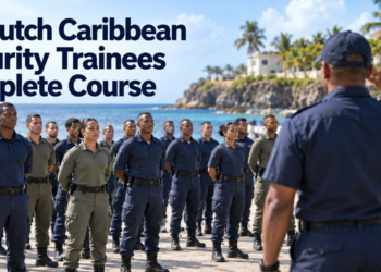 23 Dutch Caribbean Security Trainees Complete Course