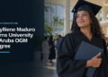Edylliene Maduro Earns University of Aruba OGM Degree Edylliene Maduro Earns University of Aruba OGM Degree