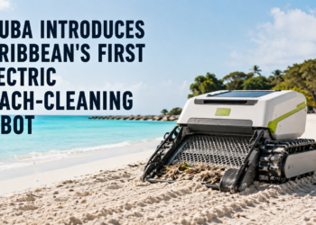 Aruba Introduces Caribbean's First Electric Beach-Cleaning Robot
