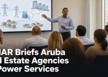 ELMAR Briefs Aruba Real Estate Agencies on Power Services