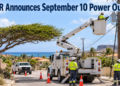 ELMAR Announces September 10 Power Outage
