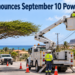ELMAR Announces September 10 Power Outage