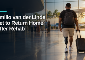 Emilio van der Linde Set to Return Home After Rehab