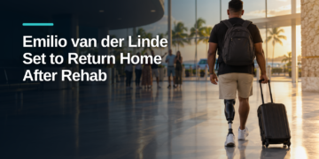 Emilio van der Linde Set to Return Home After Rehab