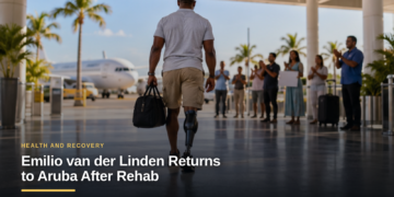Emilio van der Linden Returns to Aruba After Rehab Emilio van der Linden Returns to Aruba After Rehab