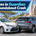 No Injuries in Guardian Group Roundabout Crash