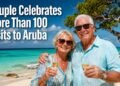 Couple Celebrates More Than 100 Visits to Aruba