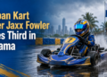 Aruban Kart Racer Jaxx Fowler Takes Third in Panama