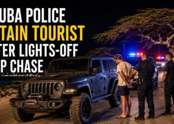 Aruba Police Detain Tourist After Lights-Off Jeep Chase